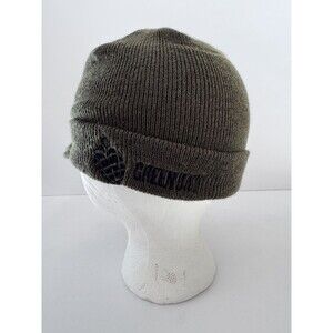 Green Day American Idiot Visor Beanie Brimmed Beanie Green Youth OS